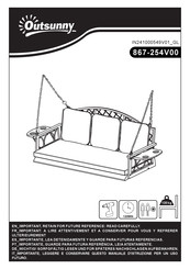 Outsunny 867-254V00 Instructions Manual