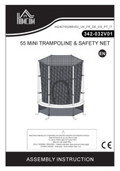 HOMCOM 342-032V01 Assembly Instruction Manual