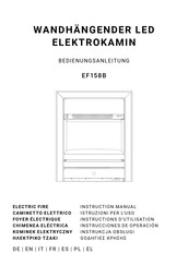 IN & OUT HOUSE EF158B Instruction Manual