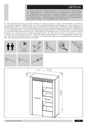 ML MEBLE ARTIS 05 Assembling Instruction
