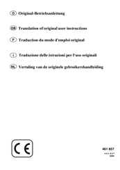AL-KO T16-102 Translation Of Original User Instructions