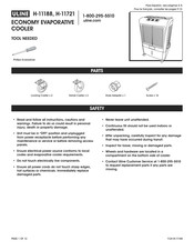 U-Line H-11721 Manual