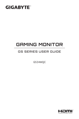 Gigabyte GS34WQC User Manual