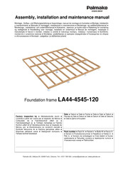 Lemeks Palmako LA44-4545-120 Assembly, Installation And Maintenance Manual