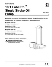 Graco LubePro 18C752 Instructions Manual
