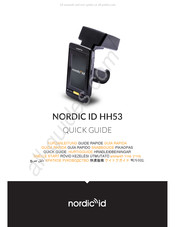 Nordic ID HH53 Quick Manual