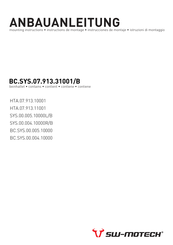 SW-Motech BC.SYS.07.913.31001/B Mounting Instructions