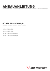 SW-Motech BC.HTA.01.963.30000/B Mounting Instructions