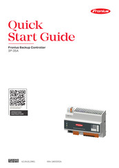 Fronius 3P-35A Quick Start Manual