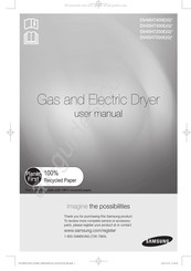 Samsung DV45H7200E Series User Manual