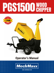 MechMaxx PGS1500 Operator's Manual