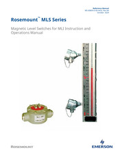Emerson Rosemount MLS Series Instruction And Operation Manual