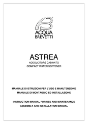 Acqua Brevetti ASTREA 8 Instruction Manual For Use And Maintenance