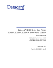 Datacard SD160 Service Manual