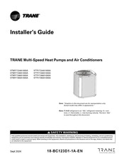 Trane 5TWR7060A Installer's Manual