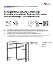 Rauch M2368 Assembly Instructions Manual