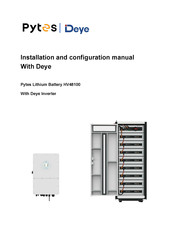 Pytes HV48100BMU Installation And Configuration Manual