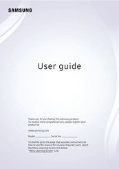 Samsung LH75BEDHLGKXXU User Manual