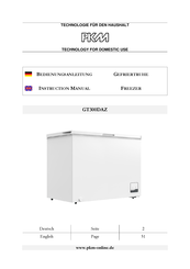 Pkm GT300DAZ Instruction Manual