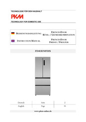 Pkm FD403ENFDIX Instruction Manual