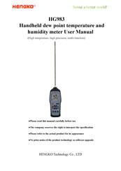 HENGKO HG983 User Manual
