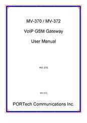 Portech MV-372-4G User Manual