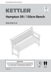 Kettler Hampton HUC25415-0 Assembly Instructions