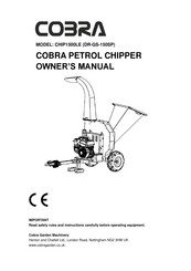 Cobra Garden Machinery CHIP1500LE Owner's Manual