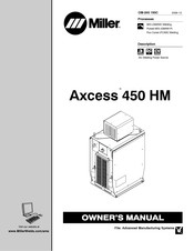 Miller Axcess 450 HM Owner's Manual