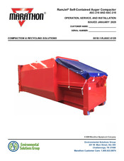 Marathon RamJet ASC-210 Operation, Service And Installation Manual