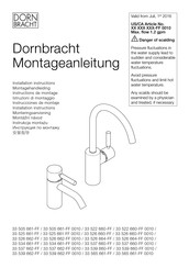 Dornbracht Meta 33 537 662 0010 Series Installation Instructions Manual
