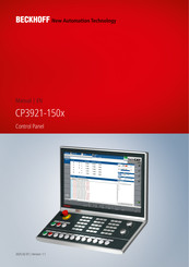 Beckhoff CP3921-1500-0010 Manual