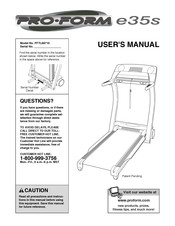 ICON Health & Fitness PRO-FORM e35s User Manual