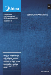 Midea OSK 4875 IX Instruction Manual