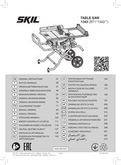 Skil 1343 Original Instructions Manual