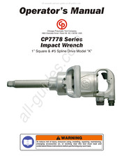 Chicago Pneumatic CP7778 Series Operator's Manual