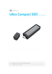 Seagate STMX1000400 User Manual