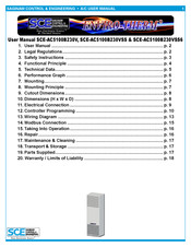 SCE Enviro-Therm SCE-AC5100B230VSS6 User Manual