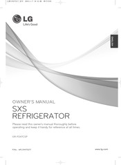 LG GR-P247CSP Owner's Manual