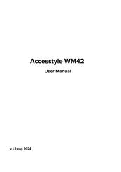 AccesStyle WM42 User Manual