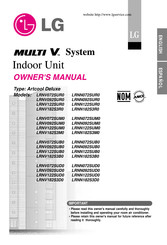 LG MULTI V LRNV182S3B0 Owner's Manual