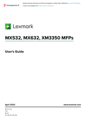 Lexmark MX632 User Manual