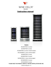 Wine Cell'R Diamond WC181SSSZ6 Instruction Manual