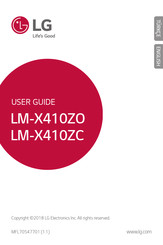 LG LM-X410ZC User Manual