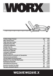 Worx WG261E Original Instruction