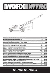 Worx Nitro WG745E Series Original Instructions Manual