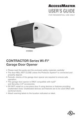 AccessMaster CONTRACTOR 8164WAC User Manual