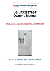LG LFX28979 SERIES Service Manual