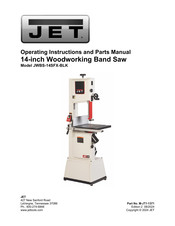 Jet JWBS-14SFX-BLK Operating Instructions And Parts Manual
