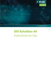 Star FL3X DIO Schaltbox 4A Instructions For Use Manual